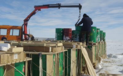Antarctic Operation: Fuel Delivery to FD-83 by Il-76 — 100% Cargo Safety